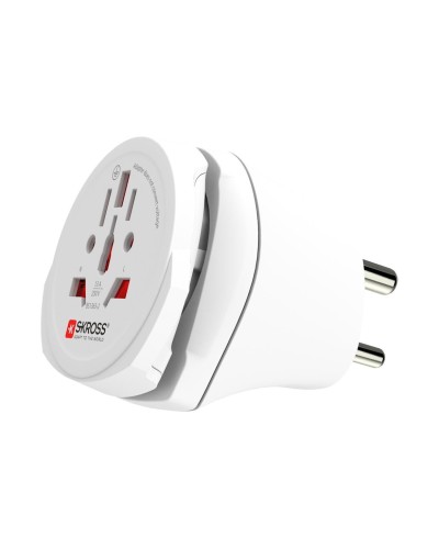 SKROSS Adaptateur de voyage Combo World – Inde