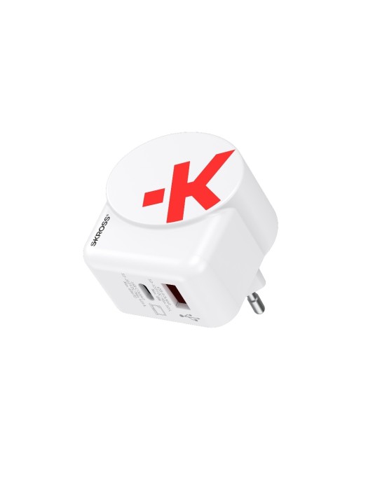 SKROSS Chargeur mural USB Chargeur USB Euro AC45PD