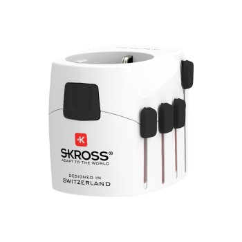 SKROSS Adaptateur de voyage Pro World 7A SKROSS Adaptateur de voyage Pro World 7A