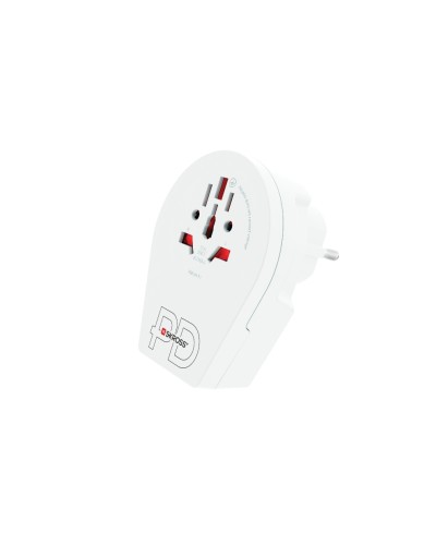 SKROSS Country World / Europe (USB), for 2- and 3-polige Geräte