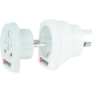 SKROSS Adaptateur de voyage Combo World - AUS SKROSS Adaptateur de voyage Combo World - AUS