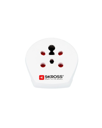 SKROSS Country-Reiseadapter, India, Israel, Danmark to Europe