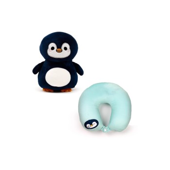 Plüsch-Reisekissen Pinguin 2 in 1 Plüsch-Reisekissen Pinguin 2 in 1