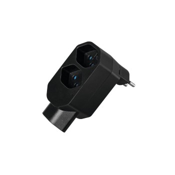 STEFFEN Adaptateur multiple Manta 3xT13 (1x en bas) pivotant