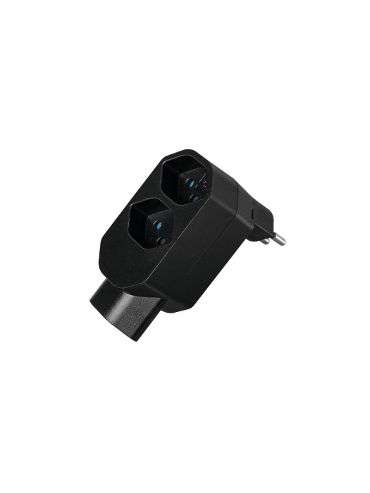 STEFFEN Adaptateur multiple Manta 3xT13 (1x en bas) pivotant