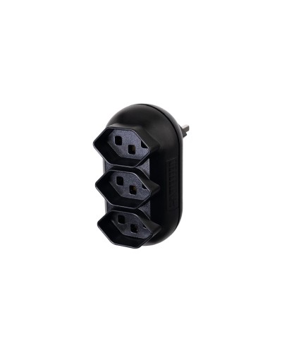 Ehmann Connecteur multiple Strong 3x T23, Noir