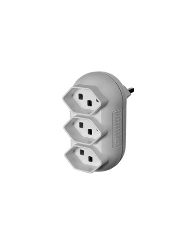 Steffen Mehrfachadapter STRONG 3xT23, weiss
