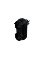 Steffen Mehrfachadapter STRONG 2xT25, black 