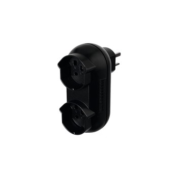 Ehmann Connecteur multiple Strong 2x T25, Noir Ehmann Connecteur multiple Strong 2x T25, Noir