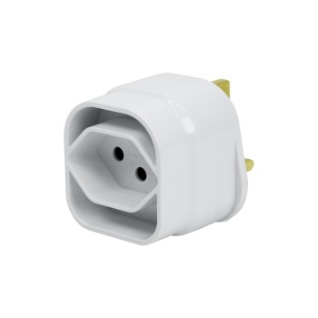STEFFEN Adaptateur de voyage CH – UK, Blanc STEFFEN Adaptateur de voyage CH – UK, Blanc