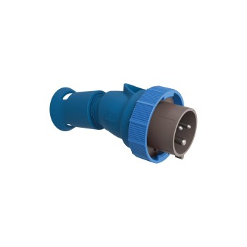 Steffen Palazzoli CEE Stecker 16/3 2LPE, 230V, 6h, IP66/67/69 vernickelt Steffen Palazzoli CEE Stecker 16/3 2LPE, 230V, 6h, IP66/67/69 vernickelt