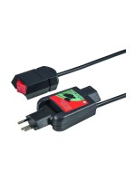 STEFFEN MOUSE Stromsparcable black , Td 3x1mm2 2m with Kippschalter