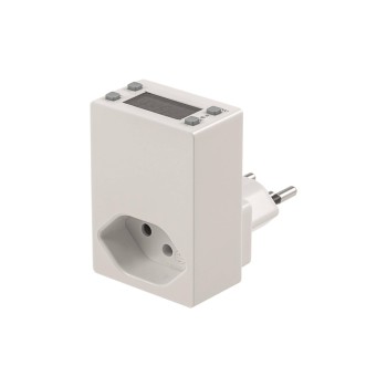 STEFFEN Minuterie Mini Digi IP20, 20 programmes, protection enfant STEFFEN Minuterie Mini Digi IP20, 20 programmes, protection enfant