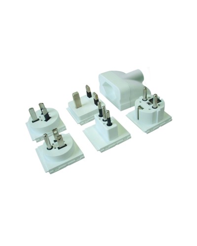 STEKO SWISS Multi, adapteur de voyage SET T23 3 pôles, avec 5 inserts