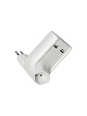 STEFFEN Connecteur multiple 2x USB 1