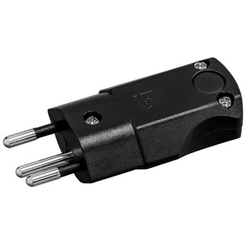 STEFFEN Prise de montage T12 IP20 Noir