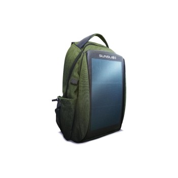 SunSlicer Zenith - 8W Solar Backpack, Leichter, alltagstauglicher Solarrucksack