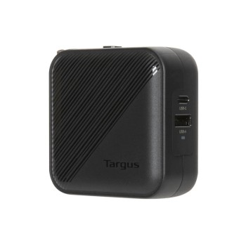 Targus® 65W Gan Charger - Multi port, mit travel adapters Targus® 65W Gan Charger - Multi port, mit travel adapters
