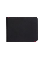 TROIKA Geldbörse Slim Wallet, Kustleder black 