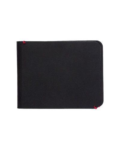 TROIKA Geldbörse Slim Wallet, Kustleder schwarz