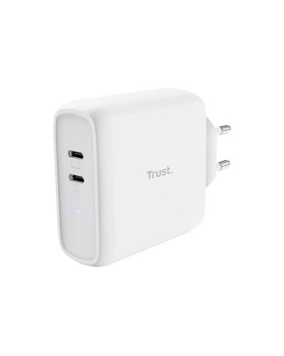 Trust Maxo USB-C 65W 2 Port white, 65W-white