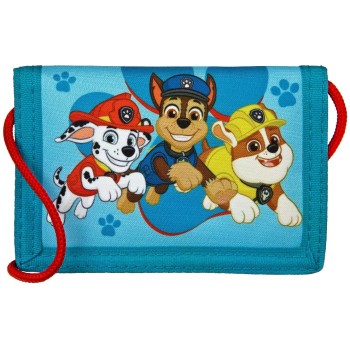 Undercover Portemonnaie Paw Patrol, 13 x 8 cm, Klettverschluss, mit Münzfach