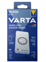 VARTA Portable wireless Powerbank 10000mAh, 1x USB Type C, 2x USB A, QC 3.0