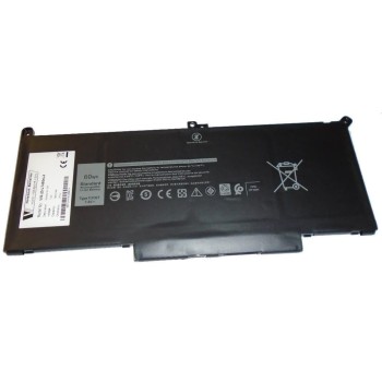 Vistaport Batterie pour DELL Latitude 7280/7480