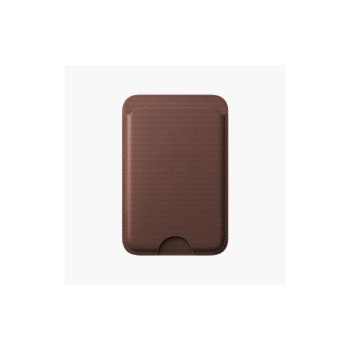 VONMÄHLEN Fabric Kickstand Wallet, Brown VONMÄHLEN Fabric Kickstand Wallet, Brown