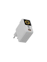 XTORM Wall Charger NextGen, 140W, 2xC, 1xA, 100-240V, 2xUSB-C 140W, 1xUSB-A 18W, white